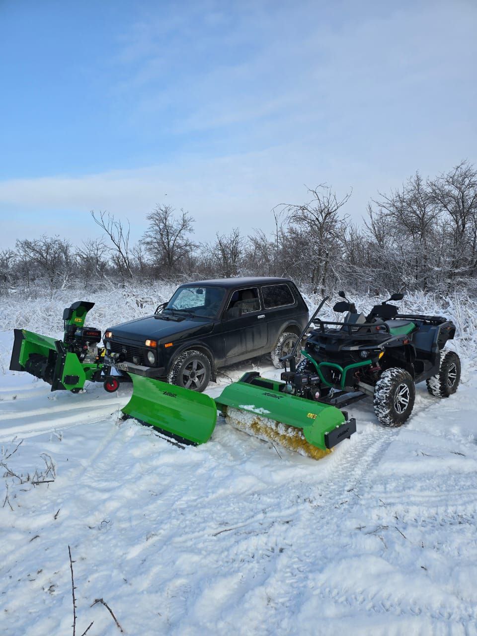 Роторный снегоуборщик Xator для NIVA и не только. Фото N5