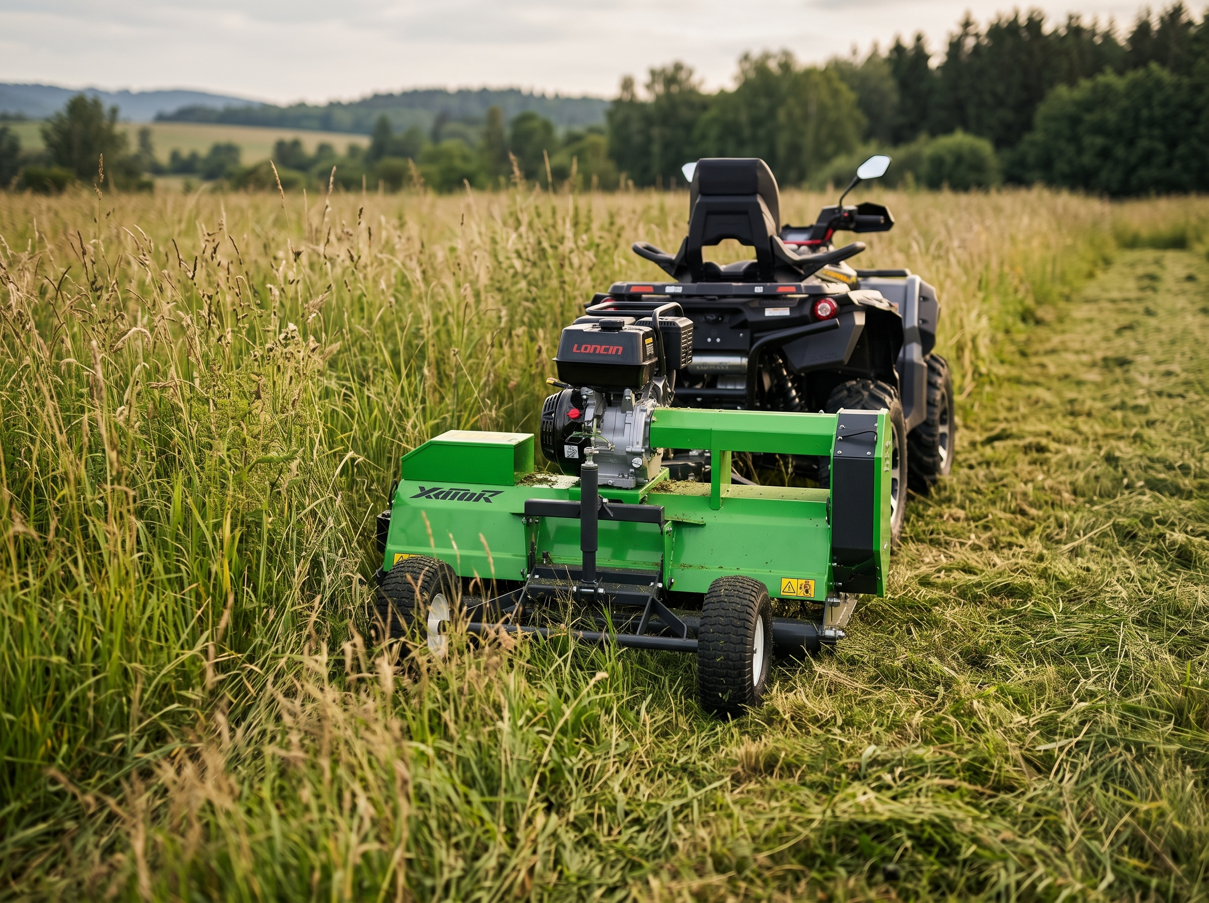 Косилка - измельчитель Xator XRW-1200 для квадроцикла. Фото N9