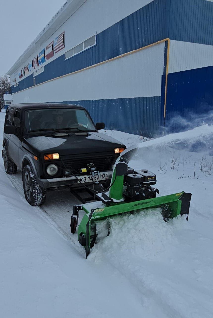 Роторный снегоуборщик Xator для NIVA и не только. Фото N3