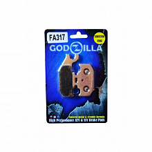 Колодки тормозные Godzilla FA317