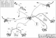 Тормоз для ATV 800 в сборе